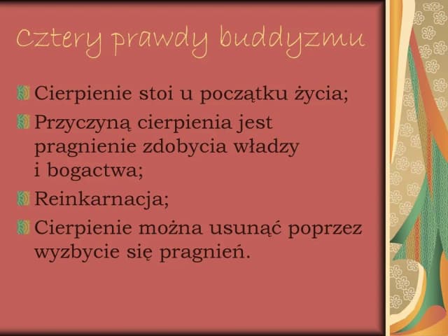 Cztery prawdy buddyzmu: klucz do zrozumienia cierpienia i drogi do oświecenia Cztery prawdy buddyzmu: klucz do zrozumienia cierpienia i drogi do oświecenia